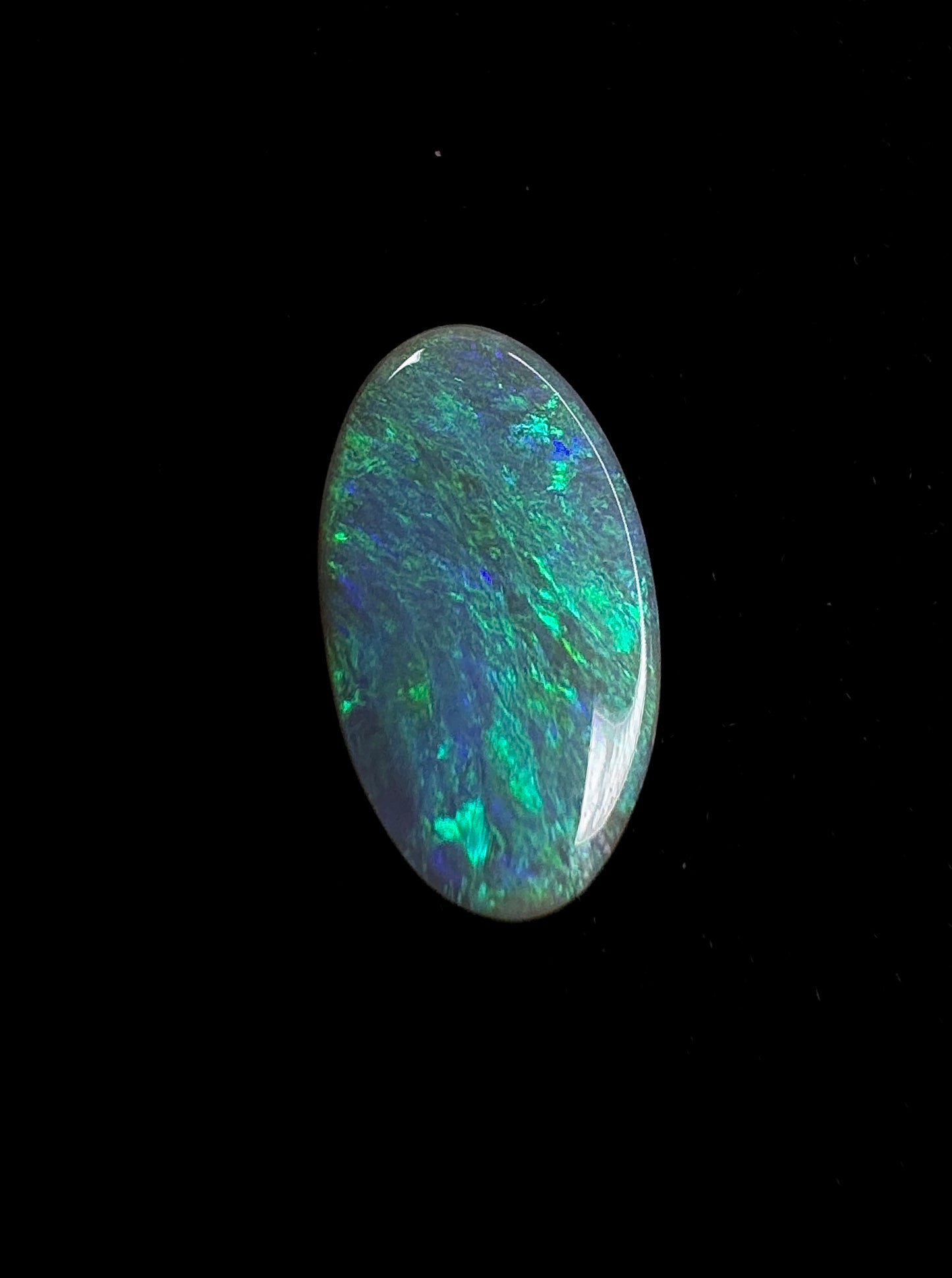 Blue Grass Lighting Ridge Gemstone